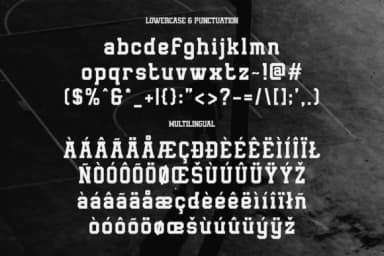 Brusko by Flawless And Co — Slab Serif Font — thumbnail 8