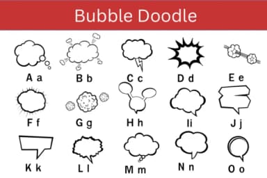 Bubble by Nun Sukhwan — Dingbats Font — thumbnail 2