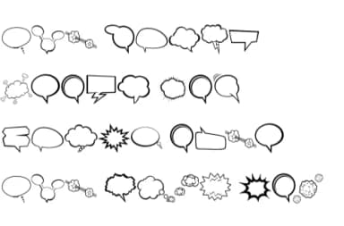 Bubble by Nun Sukhwan — Dingbats Font — thumbnail 8