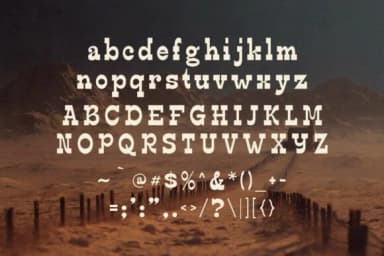 Buffalo Range by HipFonts — Slab Serif Font — thumbnail 2