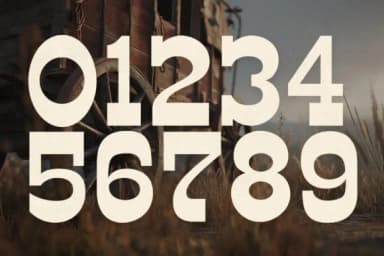 Buffalo Range by HipFonts — Slab Serif Font — thumbnail 3