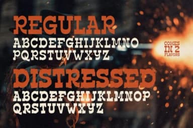 Buffalo Range by HipFonts — Slab Serif Font — thumbnail 6