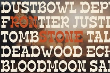 Buffalo Range by HipFonts — Slab Serif Font — thumbnail 7