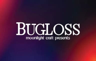 Bugloss by moonlight craft — Slab Serif Font — thumbnail 1