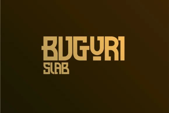 Buguri by Grontype — Slab Serif Font