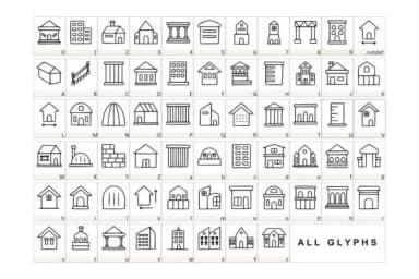 Building by YandiDesigns — Dingbats Font — thumbnail 2