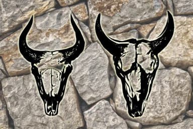Bull Skulls by vladimirnikolic — Dingbats Font — thumbnail 3