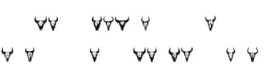 Bull Skulls by vladimirnikolic — Dingbats Font — thumbnail 5