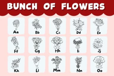 Bunch of Flowers by Natchuta — Dingbats Font — thumbnail 2