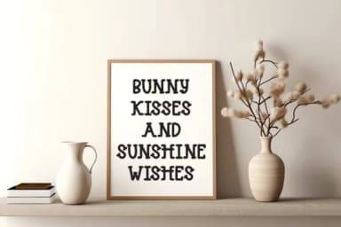 Bunny Blush by Letterayu — Slab Serif Font — thumbnail 2
