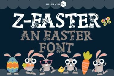 Bunny Bonanza Bundle by Illustration Ink — Dingbats Font — thumbnail 8