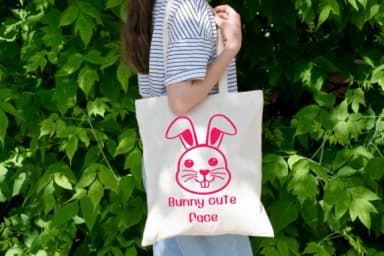 Bunny Cute Face by Ketsarin — Dingbats Font — thumbnail 5