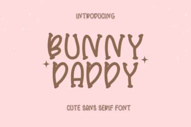 Bunny Daddy by SiapGraph — Slab Serif Font — thumbnail 1