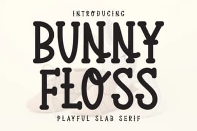 Bunny Floss by Letterayu — Slab Serif Font — thumbnail 1