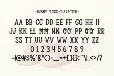 Bunny Floss by Letterayu — Slab Serif Font — thumbnail 6