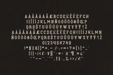 Burble by vladfedotovv — Slab Serif Font — thumbnail 5