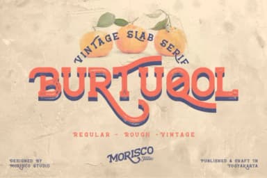 Burtuqol by Morisco Studio — Slab Serif Font — thumbnail 1