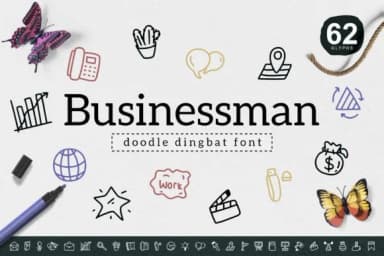 Businessman by YandiDesigns — Dingbats Font — thumbnail 1