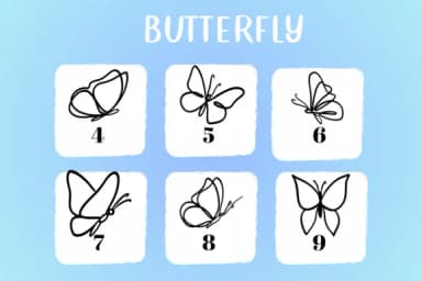 Butterfly by CHANOK — Dingbats Font — thumbnail 4