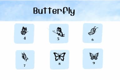Butterfly by Ketsarin — Dingbats Font — thumbnail 4
