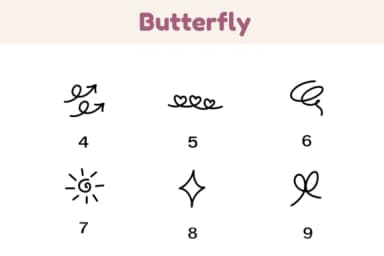Butterfly by Nun Sukhwan — Dingbats Font — thumbnail 4