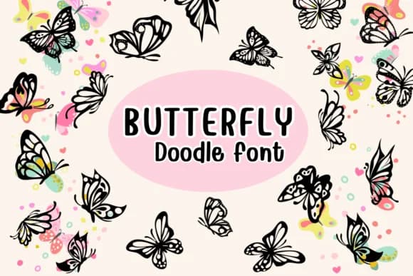 Butterfly by Nongyao — Dingbats Font