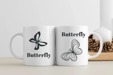 Butterfly Doodle by Suphitchaya — Dingbats Font — thumbnail 8