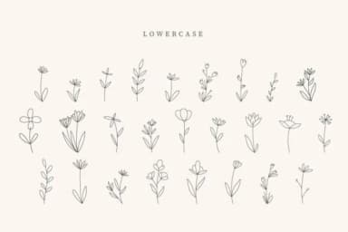 Butterfly Leaves by CraftedType Studio — Dingbats Font — thumbnail 3