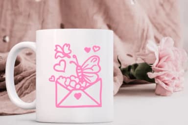 Butterfly Love Doodle by CHANOK — Dingbats Font — thumbnail 6