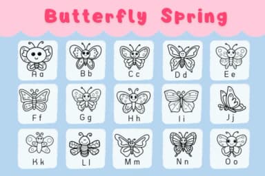 Butterfly Spring by Natchuta — Dingbats Font — thumbnail 2