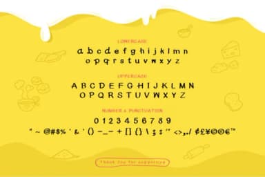 Buttermilk by Nattyinshop — Slab Serif Font — thumbnail 2