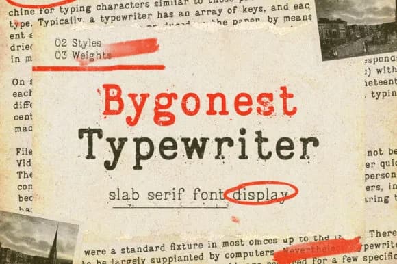 Bygonest by Edignwn Type — Slab Serif Font