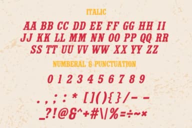 Cactus Ridge by Brown Cupple Fonts — Slab Serif Font — thumbnail 7