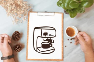 Cafe Coffee Doodle by PraewDesigns — Dingbats Font — thumbnail 6