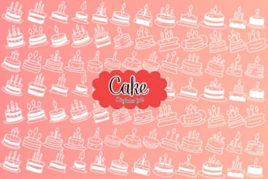 Cake by Chonada — Dingbats Font — thumbnail 1