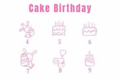 Cake Birthday by Suphitchaya — Dingbats Font — thumbnail 4