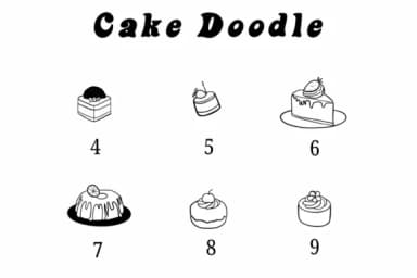 Cake Doodle by Suphitchaya — Dingbats Font — thumbnail 4