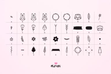 Cala by himoki — Dingbats Font — thumbnail 2