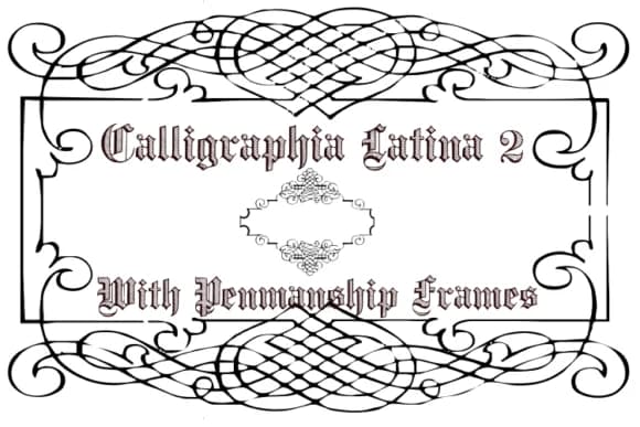 Calligraphia Latina 2 by Intellecta Design — Dingbats Font