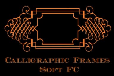 Calligrapic Frames Soft Fc Pack by Intellecta Design — Dingbats Font — thumbnail 5