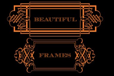 Calligrapic Frames Soft Fc Pack by Intellecta Design — Dingbats Font — thumbnail 7