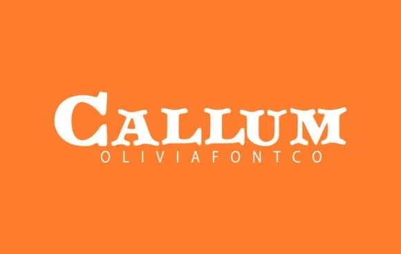 Callum by OliviaFontCo — Slab Serif Font