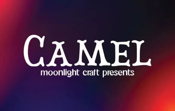 Camel by moonlight craft — Slab Serif Font