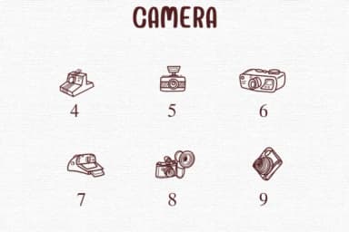 Camera by Sontaya — Dingbats Font — thumbnail 4