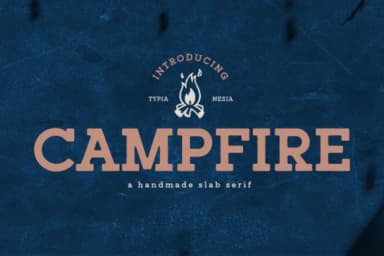 Campfire by Typia Nesia — Slab Serif Font — thumbnail 1