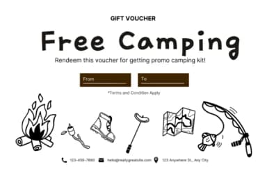 Camping by Bee Piyanuch — Dingbats Font — thumbnail 5