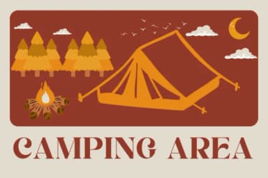 Camping Tent by Nongyao — Dingbats Font — thumbnail 5