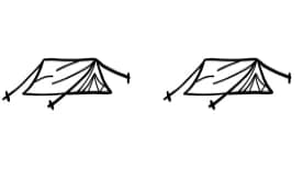 Camping Tent by Nongyao — Dingbats Font — thumbnail 8