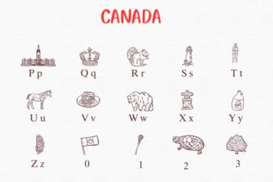 Canada by Nongyao — Dingbats Font — thumbnail 3