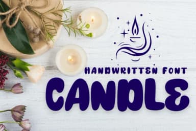 Candle by Sirinart — Dingbats Font — thumbnail 1